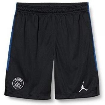 NIKE PSG Y Nk Dry Strk Short Kz 4th Pantalones Cortos de Deporte, Unisex niños, Negro/Hiper Cobalto