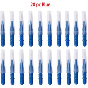 40pc 0.7mm Dental Toothpicks with Tongue Cleaner