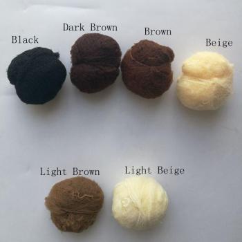 60PCS Hair Care Nets for Bun Styling - Black, Brown, Beige