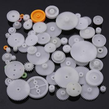 64 Type Plastic Crown Gear Worm Reduction Motor Gear Set