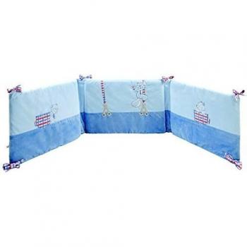 Paracolpi da Culla, Blu (Blau/Beige)