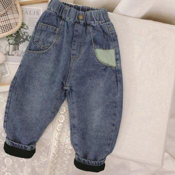 Velvet Winter Denim Trousers