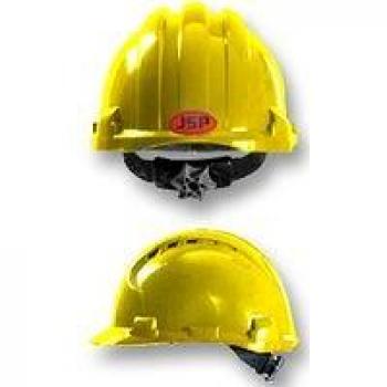 Vented Yellow Helmet