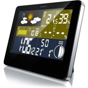 Bearware Funkwetterstation mit LCD-Farbmonitor und Außensensor