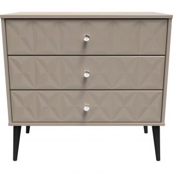 Toledo Classic 3‑Drawer Chest – Pre‑Assembled