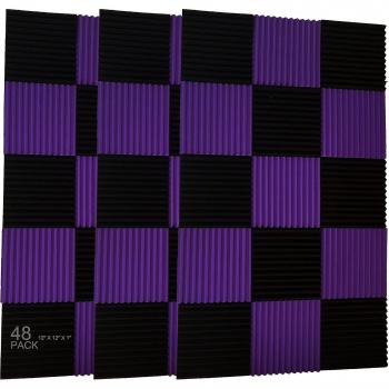 12x Panneau Noir/Violet Studio