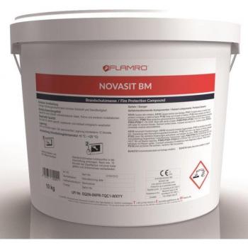 NOVASIT BM 10 kg Eimer – Flamro 01161010 (Brandschutzmasse f.Kabel/ Kombiabschott)