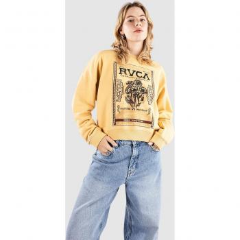 RVCA Court Crew Felpa Giallo Edition Limited