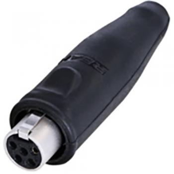REAN - av RT5FC-B-W Connettore XLR Presa 5 Poli 1 pz