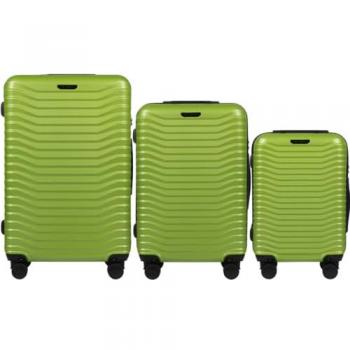 Valise Rigide Polycarbonate Sea Eagle Vert 4 Roues - Sécurité TSA