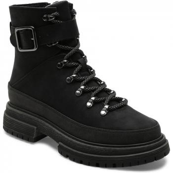 Roxy Chloe Kim Logger Black Leather Women’s Boot – EU 36