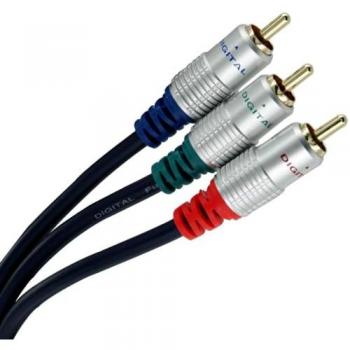 Câble Composite SVD Pro YUV HQ 5m (Mâle/Mâle)