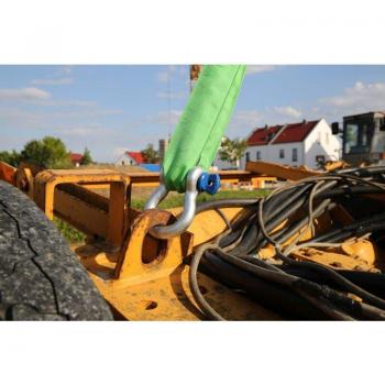 Imbragatura Rotonda 3000 kg 30011RS – Poliestere – 1 m di circonferenza – Giallo e Braun