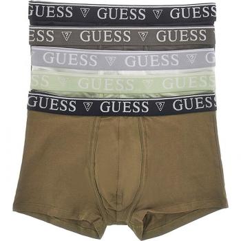Guess - Pack 5 bóxers básicos con logo