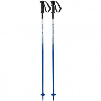 Salomon Kaloo Junior Bastones de esquí para niños, Aluminio, Unisex, Azul, 80 cm