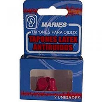 Tampões Auditivos de Látex Maries 2 Peças