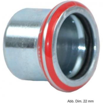 Geberit C-Stahl Kappe 12 mm