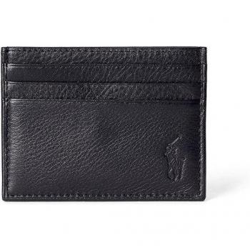 Portafoglio Uomo Ralph Lauren in Pelle Granulata