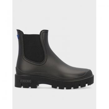 Botas de Agua Verbenas Mae Mate Negro