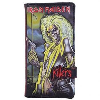 Nemesis Now, Portafoglio, Iron Maiden - Porta-monnaie in rilievo The Killers 18,5 cm, Nero