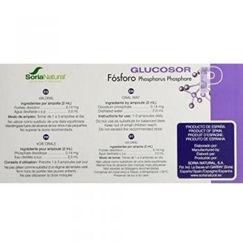 5 x Glucosor Fósforo 28 frascos - Soria Natural