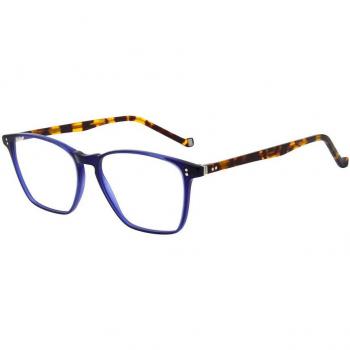 Hackett HEB 251 683 – Blaue Quadratische Brillen für Männer, 54 mm Rahmen