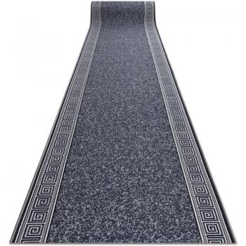 Grecico Tappeto Gommato 133 × 440 cm Grigio