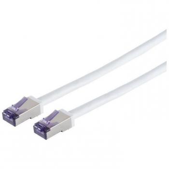 Lanview S/FTP CAT6a Networking Cable 0.5m White