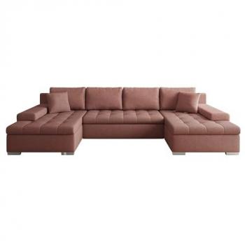 Sofá cama esquinero mini U con caja de almacenamiento