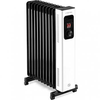 Radiateur mobile à bain d’huile Trotec TRH 27 E – 2500 W – Blanc