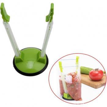 Non-Slip Plastic Bag Holder Rack