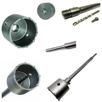 Traesio Taladro de Perforación 110 mm con Varilla SDS‑Plus 60 cm – Hormigón y Cemento