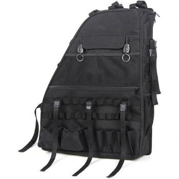 MOPAI Jeep Wrangler JK 2007 Anti-Roll Canvas Door Bag