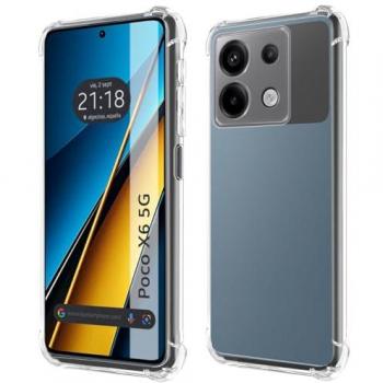 Funda de Silicona Transparente para Xiaomi Poco X6 5G