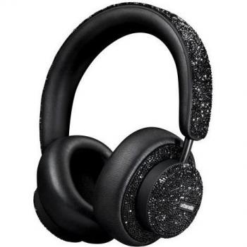 Urbanista Miami Crystal Edition Auricolare Con cavo e senza A Padiglione Musica Chiamate USB tipo-C Bluetooth Nero