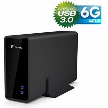 Porta USB 3.0 FANTEC Mobi X2U3‑6G per 2x HDD/SSD 2,5