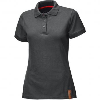 Held Biker Fashion T-Shirt Damen Polo Hemd – Schwarz – M