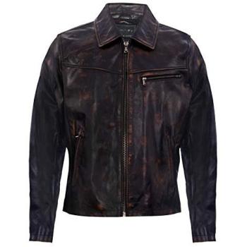 Lima Black Infinity Leather Harrington, 5XL – Cow Hide Edition