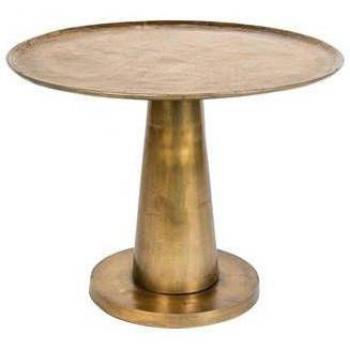 Ronde Dutchbone Laiton Doré Table d’appoint