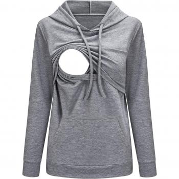 Long Sleeve Nursing Sweatshirt