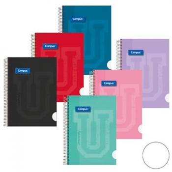 Cuaderno Campus Tapa Dura A5+ 80 Hojas Gramaje 90