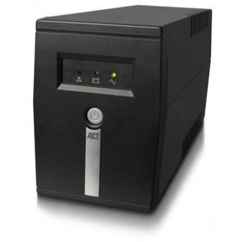 ACT Line Interive, 600 VA, 360 W, 240 V, AVR Onduleur - Noir