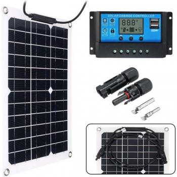 Sistema Solar Portátil 12V Resistente al Agua