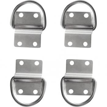 4Pcs Heavy-Duty Tie Down Cleat