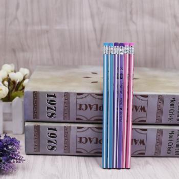 12 pcs HB Candy Color Drawing Pencils