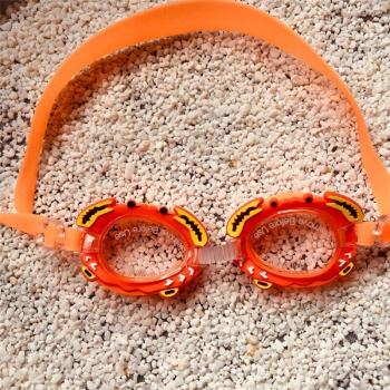 Trendy Unisex Kids Adjustable Anti-Fog Cartoon Swim Glasses