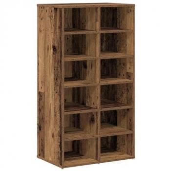 Scarpiera in Truciolato Stile Antico 54x34x100,5 cm