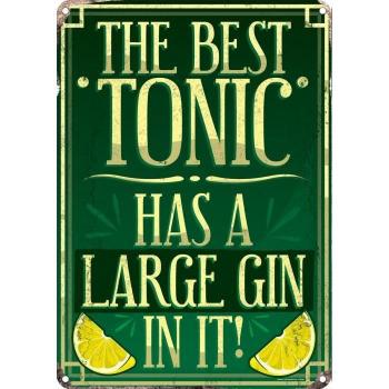 Grindstore le meilleur tonique a un grand gin en étain signe Vert One Size