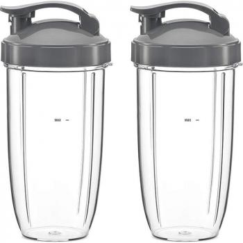 Tasses de mélange 32Oz avec couvercle pour NutriBullet