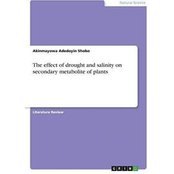 The effect of drought and salinity on secondary metabolite of plants